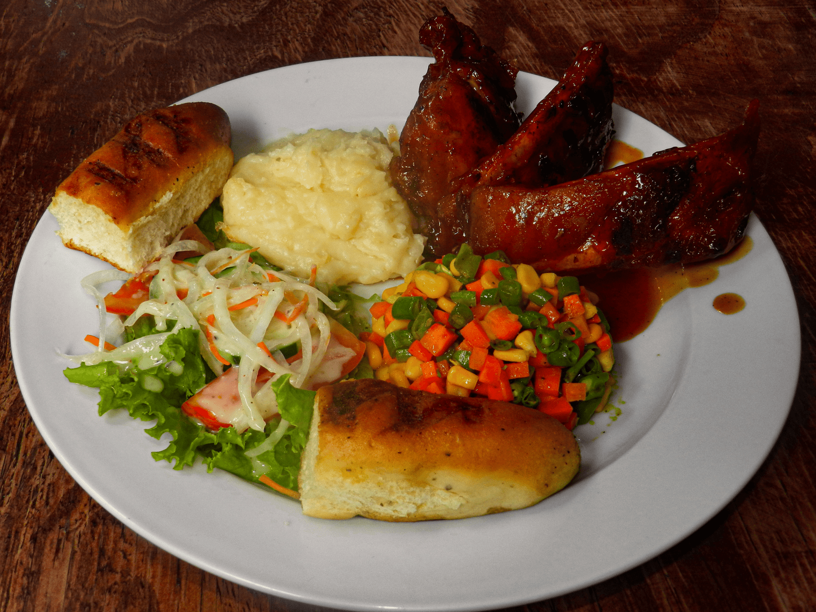 COSTILLA DE CERDO BBQ